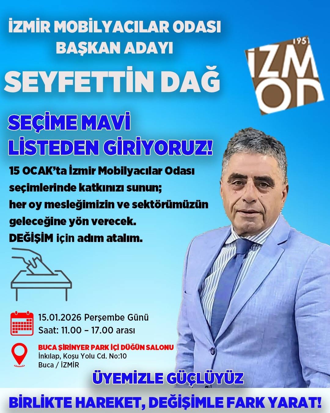 Seyfettin Dağ, Erkekçe Programında Net Mesajlar verdi: “Mobilyacı Esnafı Değişim İstiyor”