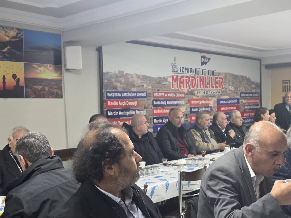 İzmir Mardinliler Federasyonu İstişare Heyeti Kahvaltılı Toplantıda Bir Araya geldi