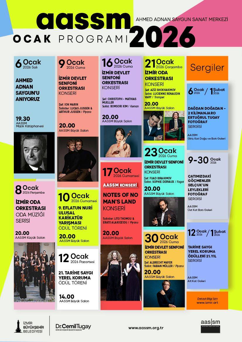 AASSM’den sanatla dolu bir yıla güçlü bir başlangıç