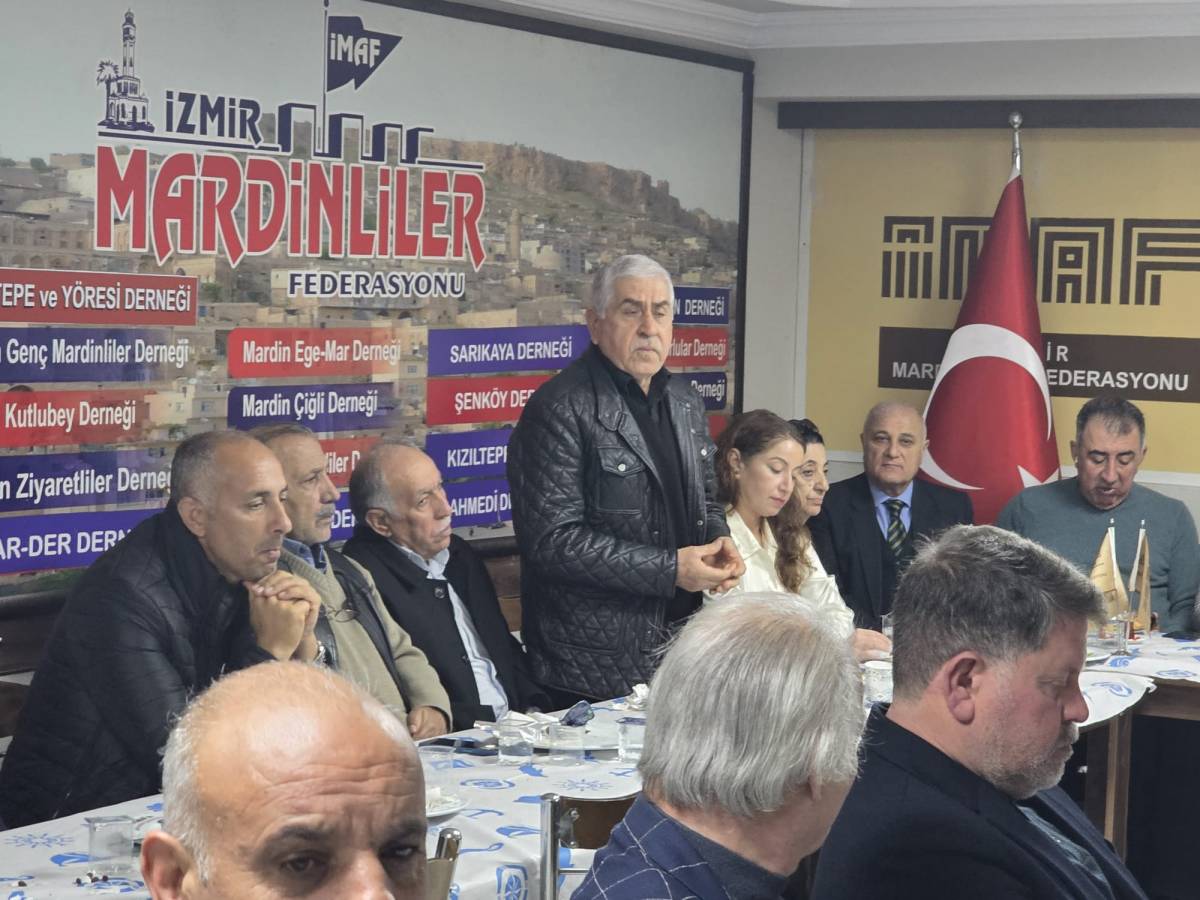 İzmir Mardinliler Federasyonu İstişare Heyeti Kahvaltılı Toplantıda Bir Araya geldi