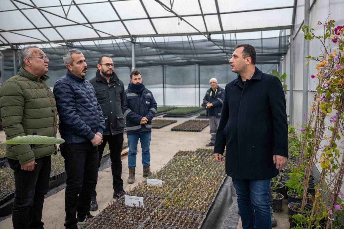 Bornova kendi yeşilini kendi üretiyor 2026’ya 75 bin fidanla hazırlık