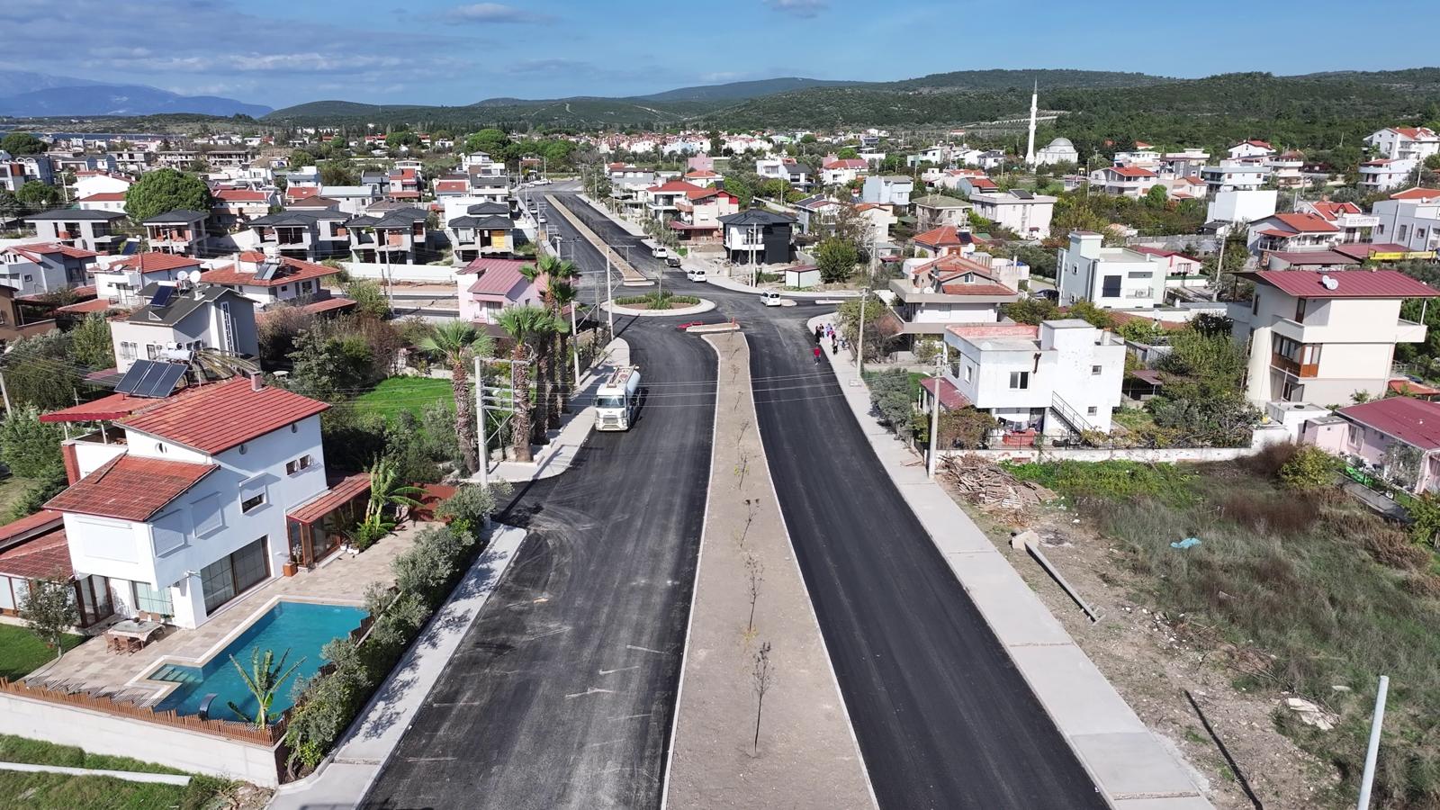 Urla’da iki caddeye yeni çehre